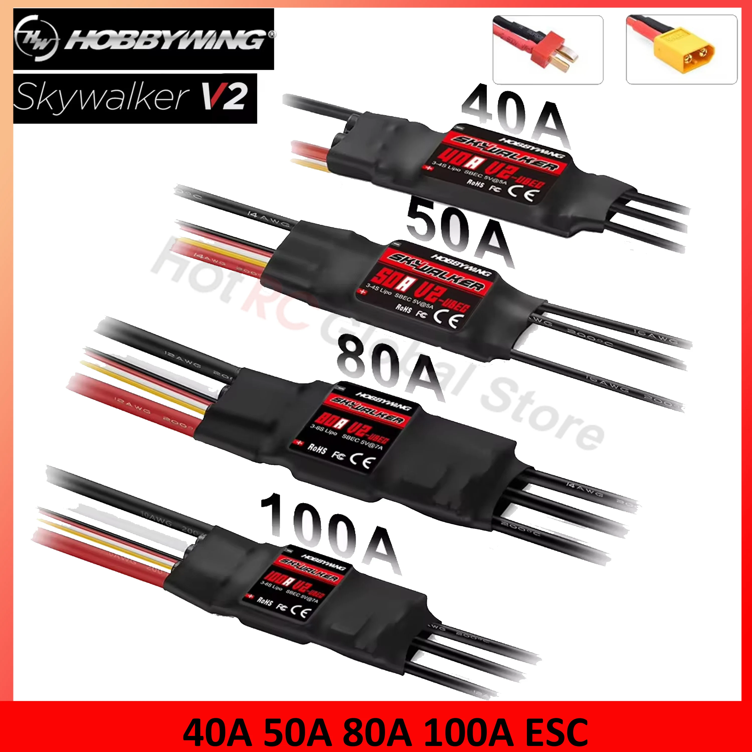 HOBBYWING Skywalker V2 Series  - đánh giá và giá Drone Racing Motor